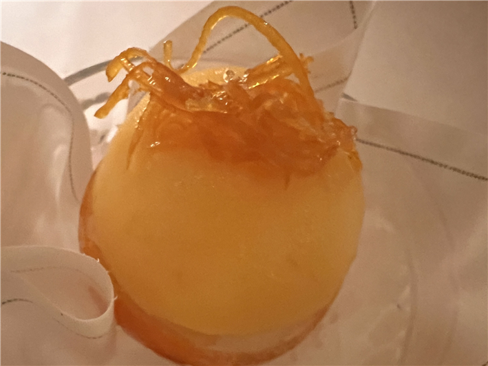 orange dessert